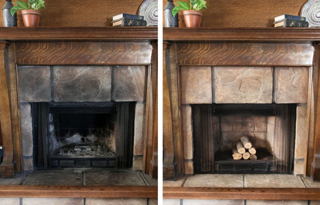Clean a Fireplace