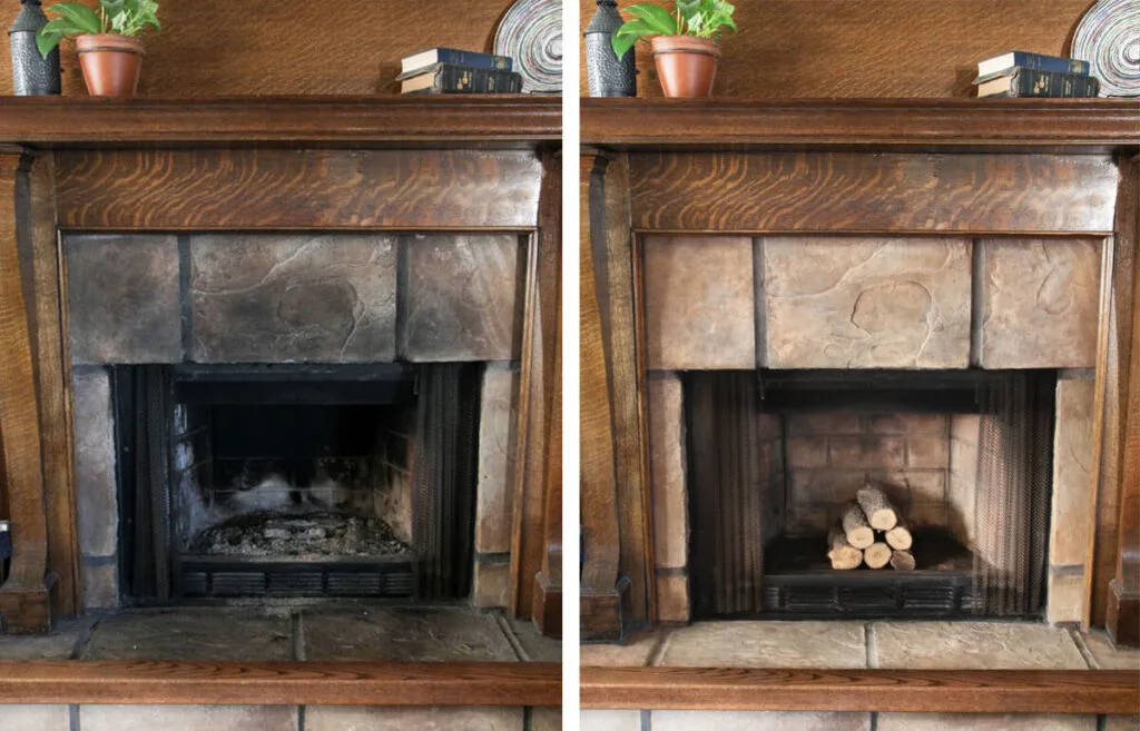 Clean a Fireplace